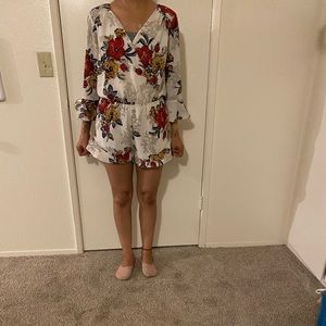 Floral romper